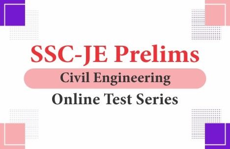 SSC-JE Prelims Civil Engineering Online Test Series